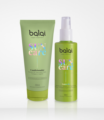 Kit 1 Condicionador e 1 Leave-in Linha Sun Care