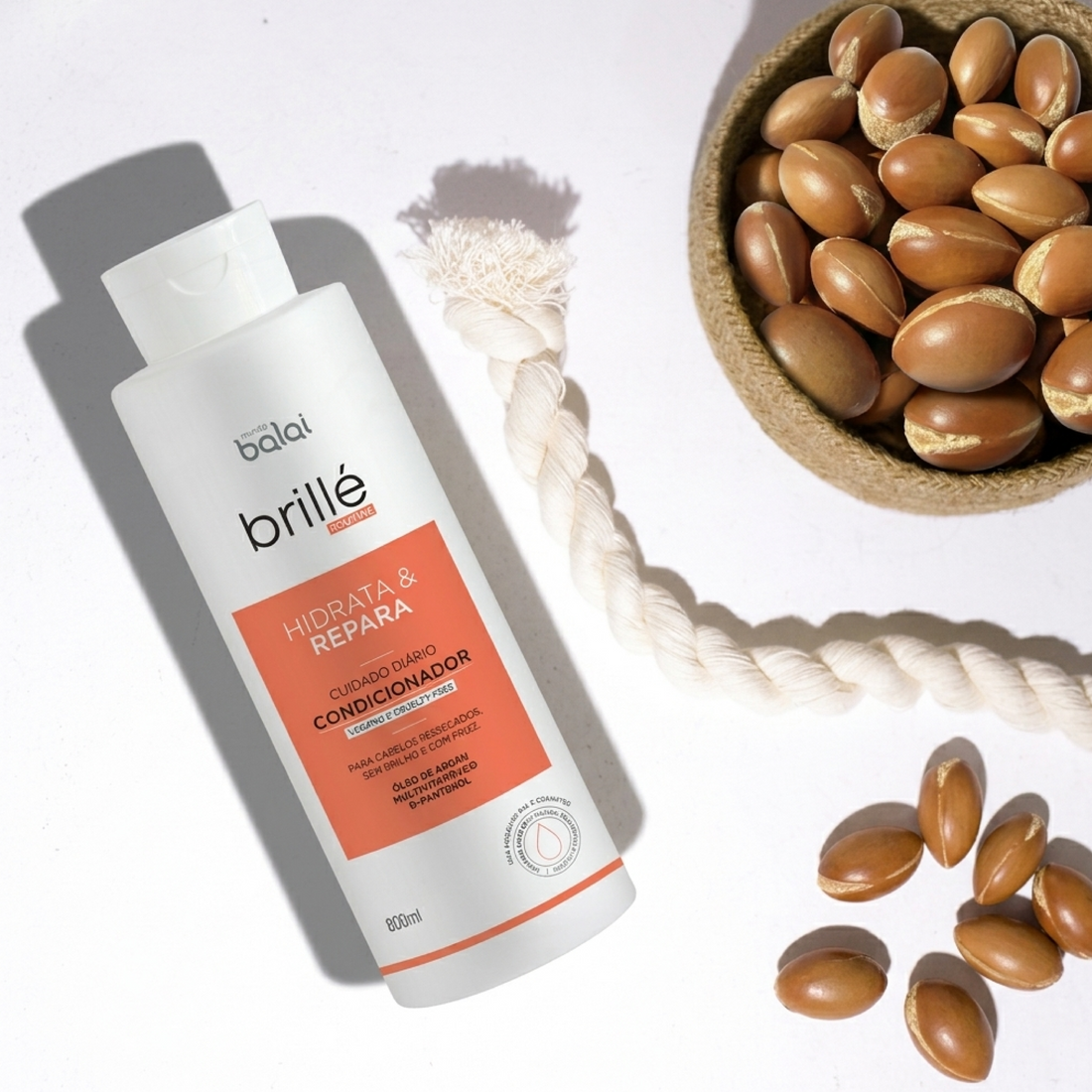 Brillé - Kit Shampoo + Condicionador + Leave-in 7 em 1