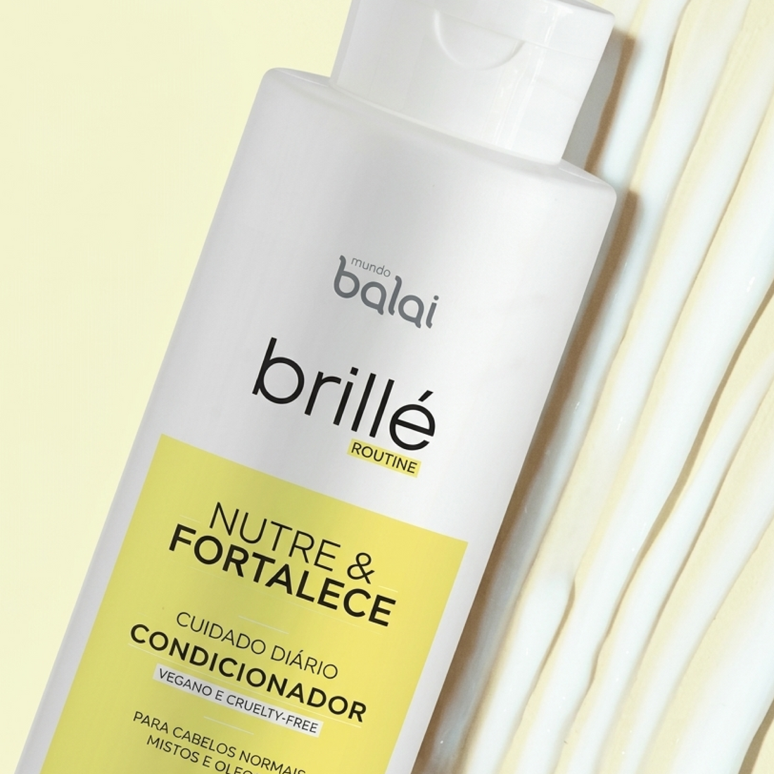 Brillé - Kit Limpa e Fortalece Shampoo + Condicionador + Leave-in 7 em 1