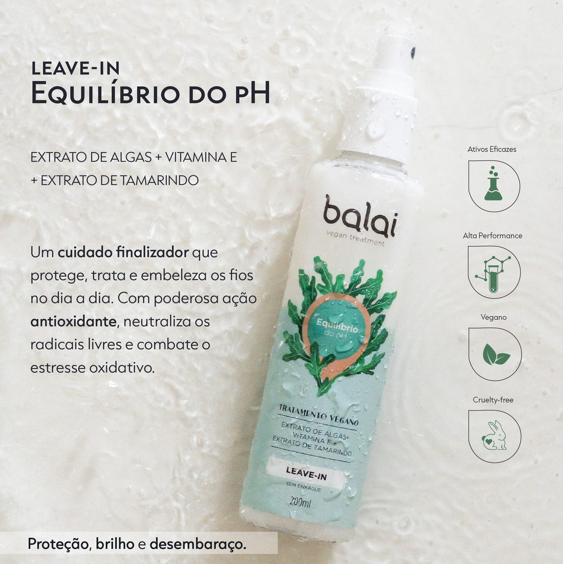 Leave-in Equilíbrio do pH 200ml