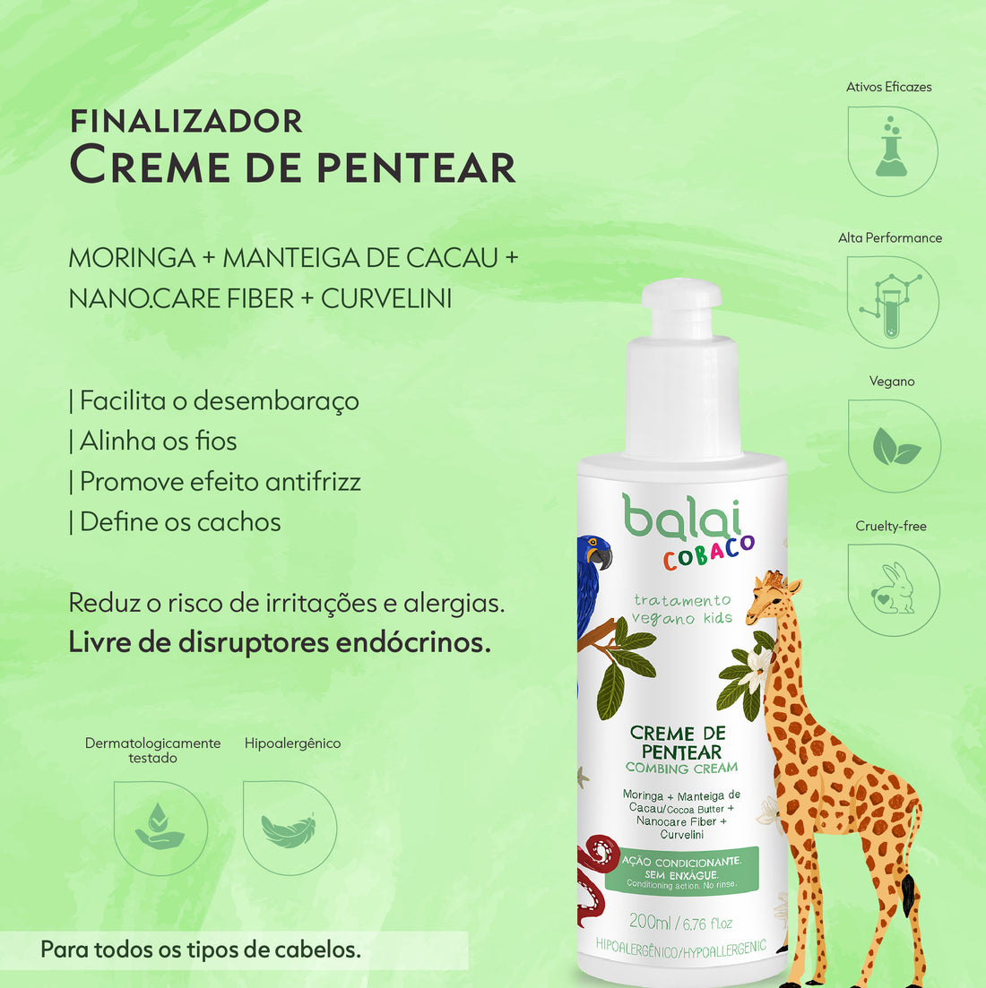Creme de Pentear Kids 200ml