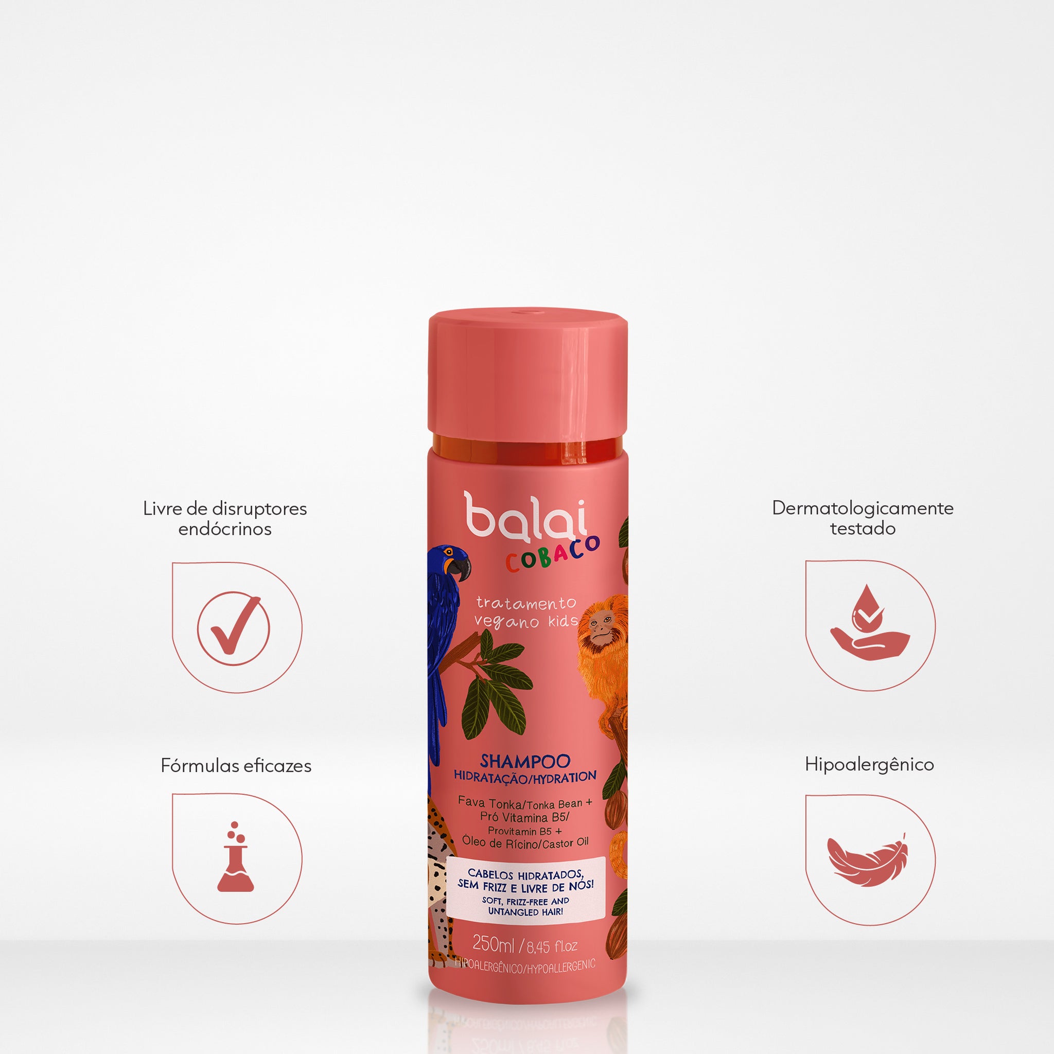Shampoo Kids Hidratação 250ml