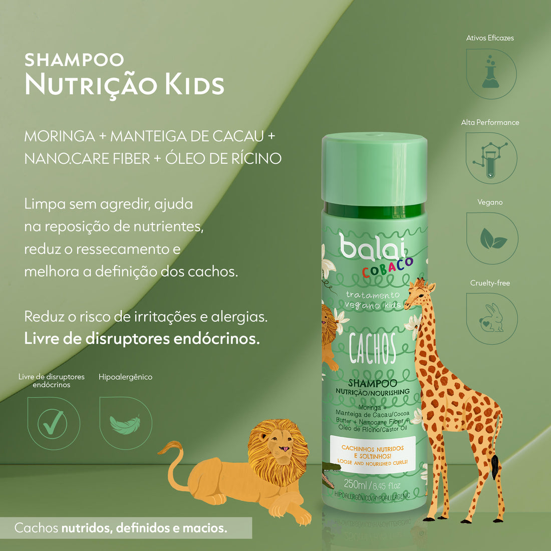 Shampoo Kids Nutrição 250ml