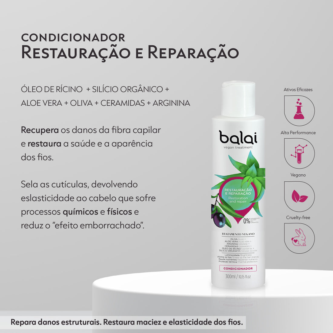 Condicionador Restauração e Reparação 300ml