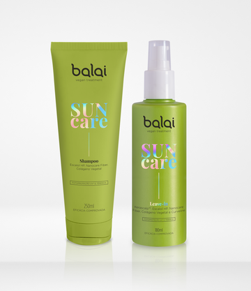 Kit Shampoo e Leave-in Linha Sun Care